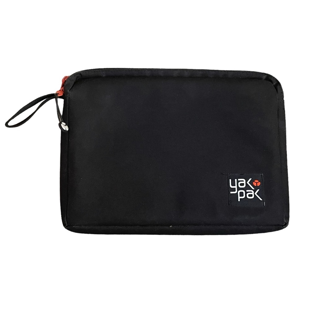 YAK PAK Tablet Case iPad Computer Sleeve Pouch Padded Black 12" x 9" x 1.75"